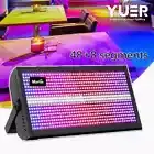 LED 48+8 RGBW Strobe Light 200W DJ Effect Bar for Parties, Weddings, Events