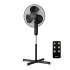 Holmes 16" Digital Stand Fan, 3 Speeds, Oscillation, Timer, Remote, Black