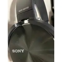 在飛比找蝦皮購物優惠-索尼 SONY MDR-XB450 耳罩式耳機 黑色