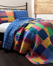 Lush Decor Misha Quilt Set