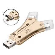Type C USB 8Pin OTG SD Micro SD/ TF Card Reader for iPad iPhone Samsung Android