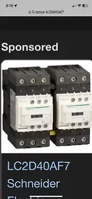 Tesys Control Lc2d40af7