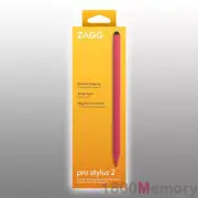 ZAGG Pro Stylus 2 Pencil Pen with Wireless Charging Adapter Pink for Apple iPad