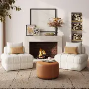 Martina Bouclé Sofa Set - 2 Piece