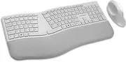 Kensington Pro Fit® Ergo Wireless Keyboard and Mouse—Gray