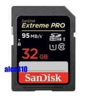 Sandisk Extreme Pro 32GB 32G SD SDHC Memory Card 95MB/s UHS-I Class 10 HD Video