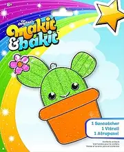 Colorbok Makit & Bakit Suncatcher Cactus, Multi-Colored