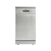 Esatto 45cm Stainless Steel Compact 9 Place Settings Dishwasher WELS 3 Star 10.9L/min