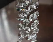 2 Yards Clear Crystal Octagon 14MM Bead Chandelier Lamp Part Chain Garlands