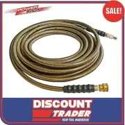 Powerblast Powershot Petrol High Pressure Washer Rubber Monster Hose 15m x 3/8"