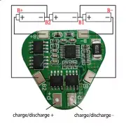 3S 12.6V 11.1V 5A 18650 Li-ion Lithium Battery BMS Protection PCB Board Triangle