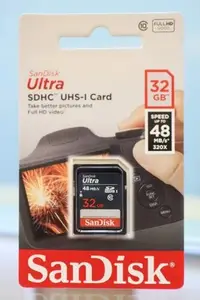 在飛比找Yahoo!奇摩拍賣優惠-【日產旗艦】Sandisk Ultra SD SDHC 32