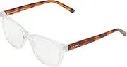 Kate Spade New York Women's Jazelle Blue Light Readers Square Reading Glasses
