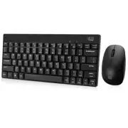 Adesso WKB-1100CB Wireless Mini 79 Key Keyboard 1200dpi Right Hand Mouse Combo