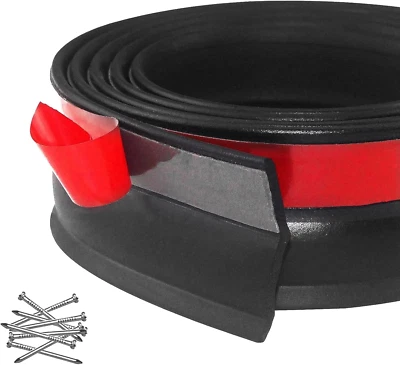 DGSL Universal Garage Door Seal, Garage Door Rubber Seal Strip Replacement, Weat