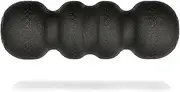 Foam Massage Roller, Deep Tissue Massager with Grooved for Neck, Back, Waist, Legs Exercise, Massage, Muscle Recovery, Suitable for Fitness Enthusiasts, Office Workers (Black)