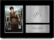 HWC Trading A4 Dylan O'Brien Maze Runner Gifts Printed Signed Autograph Picture for Movie Memorabilia Fans