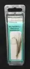 SUPERFLY PREMIUM FLIES - SALTWATER FLY - GLASS MINNOW - OLIVE/WHITE #2/0