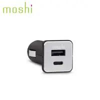 在飛比找蝦皮商城優惠-Moshi QuikDuo Type-C/USB 車用充電器