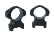 NEW Pecar Optics 1 inch Scope Rings Weaver Style High - Steel Picatinny Mount