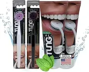 2 Tung Brush & 2 Gel Tongue Cleaner Partner Pack