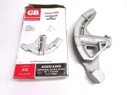 NEW! GB GARDNER BENDER ACCU-LINE CONDUIT BENDER, 1" THINWALL / 3/4" RIGID, 912