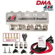 DMA Diff Breather Kit 5 Port Toyota Landcruiser 60 70 80 100 105 200 Series