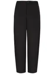 Marni Embroidered Tapered Wool Trousers - Black - 42 (UK10 / S) 42 (UK10 / S)