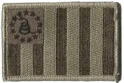 VELCRO® BRAND Fastener Morale Patch Gadsden Sons Of Liberty ATACS 3x2"