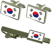[Select Gifts] South Korea Flag Tie Cuff A Matching Gift Set
