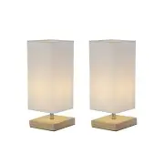 Set of 2 Mano Square Table Lamp