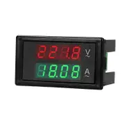 AC 80-300V 100A Digital Voltmeter Ammeter - Dual Display LED Tester for Electrical Monitoring