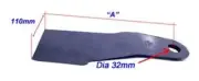 Slasher Kit Blades, Bolts, Bushes Type Howard, 360 x 110 x 12.7mm, Dia: 32mm