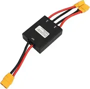 Sorandy Electric Bike Dual Battery Discharge Balancer, 20-72V Dual Battery Parallel Module Adapter, with Connectors, Aluminum Alloy, Increase Power Output, Long Lasting, DC Converter 60A (100A)