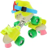Adjustable Size Roller Skates for Boys Girls Kids Mens Skate Shoes Skater Shoes Stable Design Double Row Wheels