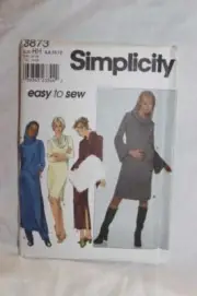Simplicity Sewing Pattern 8873 Misses Dress Tunic Pants Size 6-12