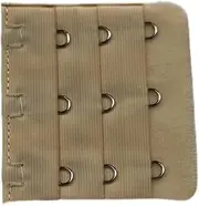 [Generic] 1 2 3 4 5 Hooks Bra Extenders Strap Clip Black White Nude Womens Extender Hook