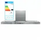 Airforce F25 90 DS Hurricane Cooker Hood Exhaust Recirculation Steel Silver 90 "