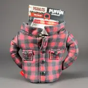 ✨New Puffin Beverage Lumberjack Peanuts Edition Charlie Brown Jacket Koozie✨