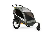 Burley D' Lite X Double Bike Trailer Green