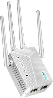 WiFi Extender Signal Booster for Home, 2025 Internet Booster Covers 8000+ Sq.Ft, Wireless Repeater, AP Mode