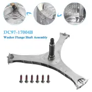 DC97-17004B Washing Machine Flange Shaft Assembly for Samsung with 6 Screws,