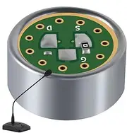 Wireless Microphone Cartridge - Microphone Sound Head Replacements | 14mm Unidirectional Mic Cores Electret Condenser for Clear Conference Recording Performances