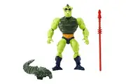 Masters of the Universe Origins Toy, Whiplash Action Figure, Posable with Battle Accessory and Mini Comic Book, MOTU Collectible