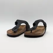 Birkenstock Gizeh - US 4M/6W (EU Size 37) - Narrow Fit Flip Flop Sandal - Black