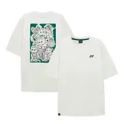 YONEX 24F/W Unisex Badminton T-Shirts Sportswear Casual Top OverFit 243TS033U