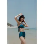 TOKKI 加勒比海藍玩色綁帶比基尼│小胸友善│平口泳衣 │泰國 MAILLOT CO. 品牌