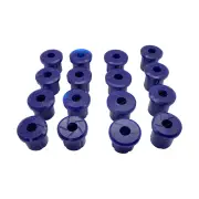 Rear Leaf Spring Bush Kit for Toyota LandCruiser 76 78 79 Greaseable Shackles