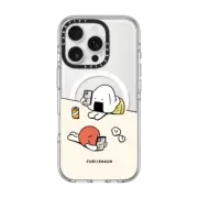 iPhone 16 Pro Clear Case MagSafe Compatible Onigiri&Umeboshi Matching smartphone case by FURIIRAKUN