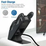 NEW Usb Dual Charger For Sony Ps4 Charging Dock Wireless Gamepad Controller
